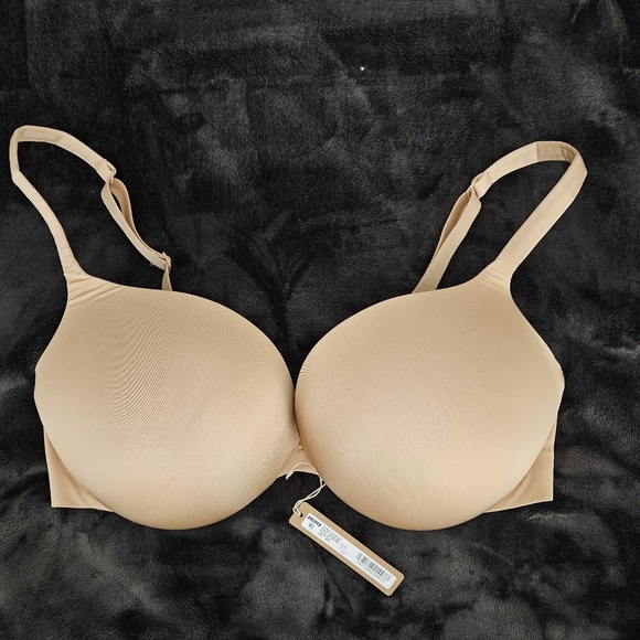 SKIMS 38DD ULTIMATE COLLECTION PUSH-UP PLUNGE BRA $60 - Picture 2 of 5